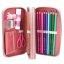 Two-tier pencil case with Top Model Heart to Heart Candy & Lexy accessories