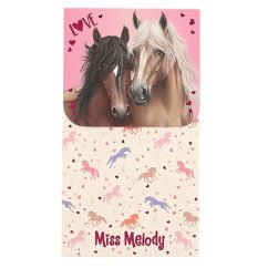 Magnetická podložka Miss Melodym Love, dva hnedé kone