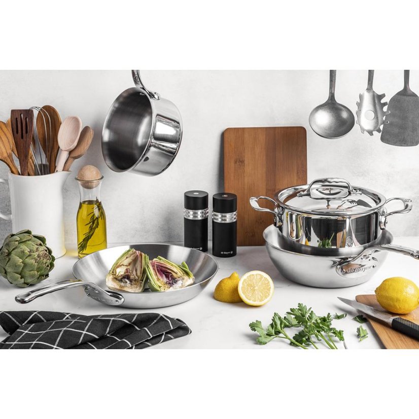 Stainless steel lid de Buyer AFFINITY 3709.14N, 14 cm