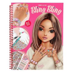 Kreatives Heft zum Herstellen und Verzieren von Schmuck mit Strasssteinen Top Model