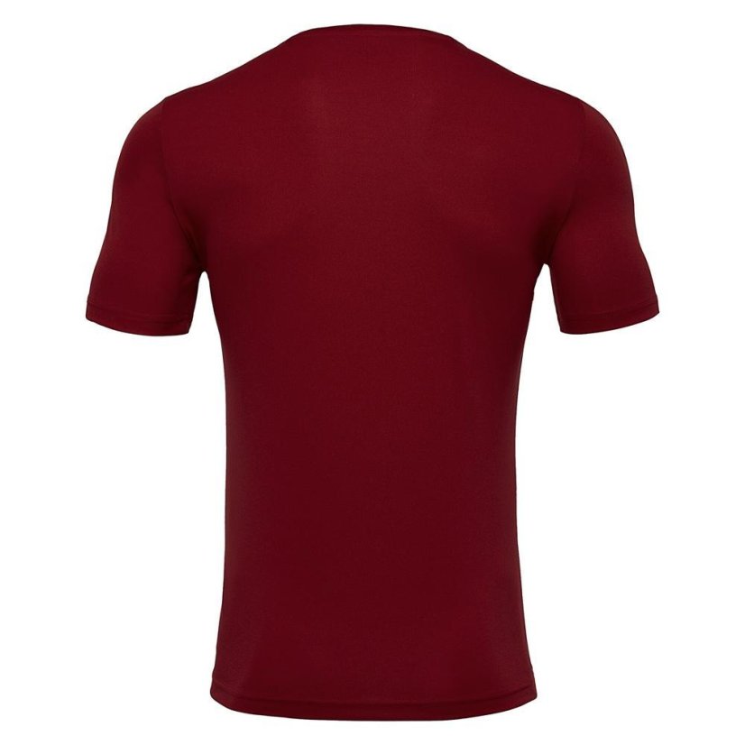 Macron Rigel Hero SS Kids' Jersey - Color: Wine red, Size: XS