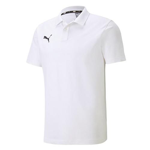 Men's Puma teamGOAL 23 Casuals polo shirt - Color: White, Size: L