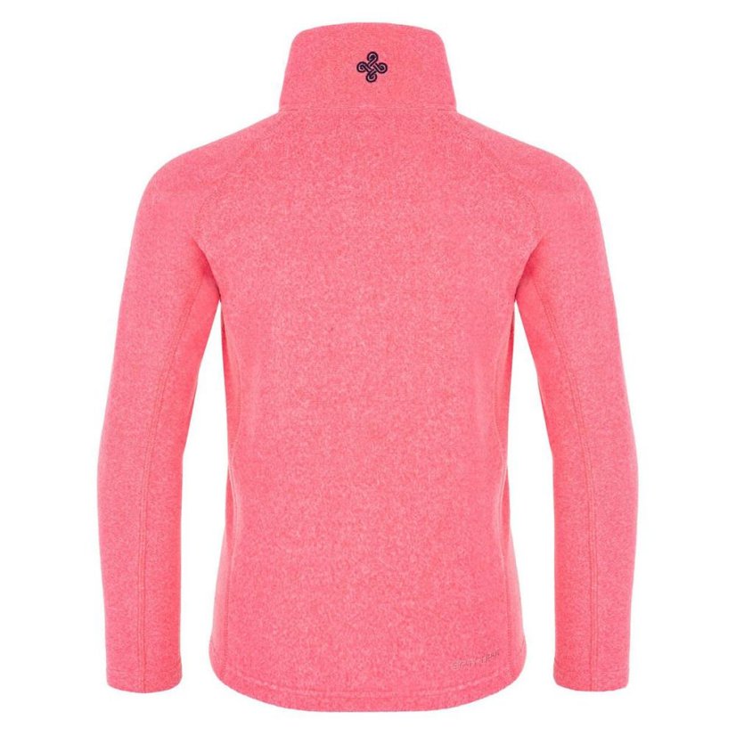 Kinder-Fleece-Sweatshirt Kilpi Almeri - Farbe: Neongrün, Größe: 122