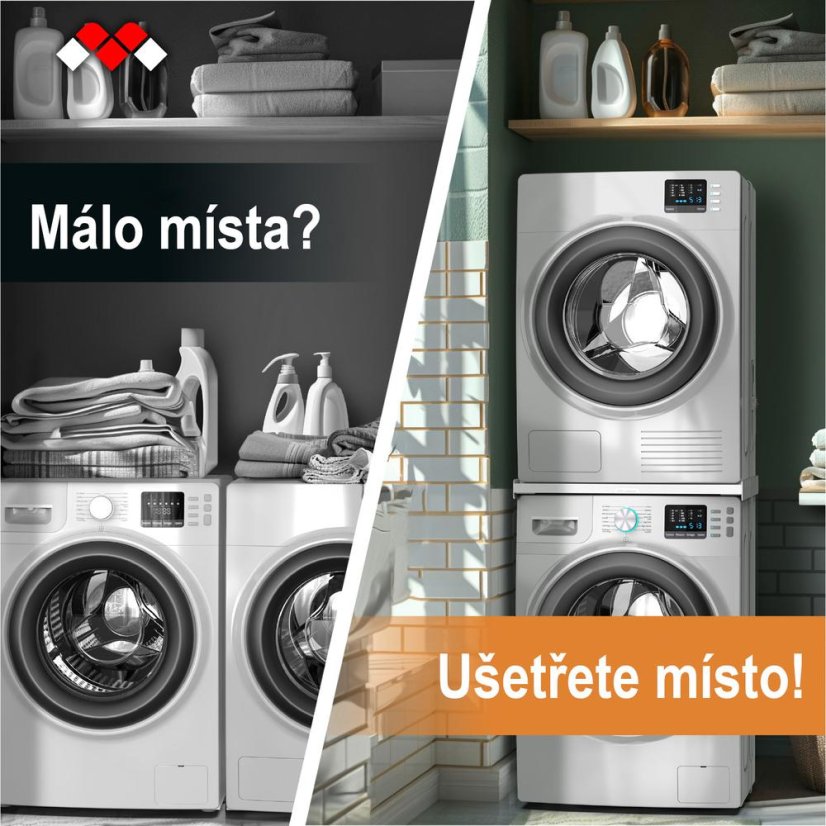 Univerzální slim mezikus mezi pračku a sušičku Meliconi Torre Slim L45 656116