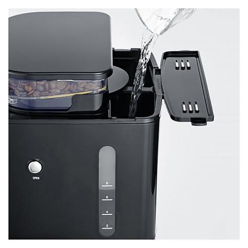 Kaffeemaschine Severin KA 4814 Edelstahl-Schwarz