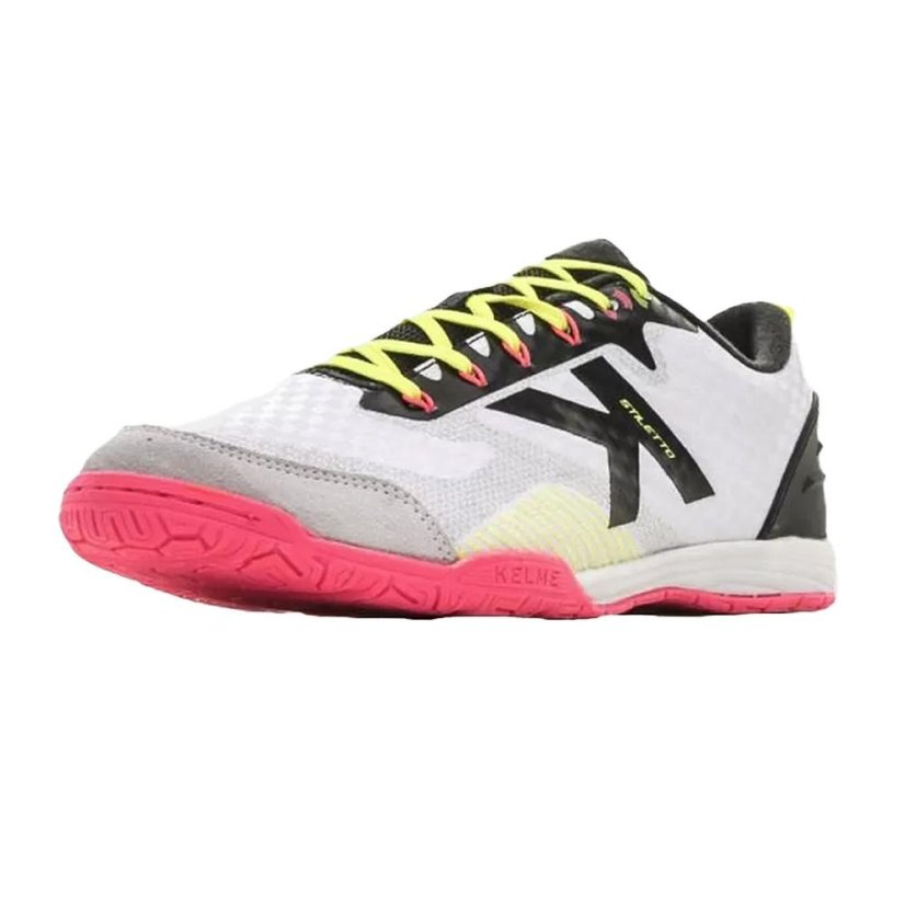 Saalschuhe Kelme Stiletto - Farbe: Weiß, Größe: 40