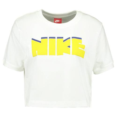 Dámské crop tričko Nike Sportswear Archive - Farbe: Weiß, Größe: M