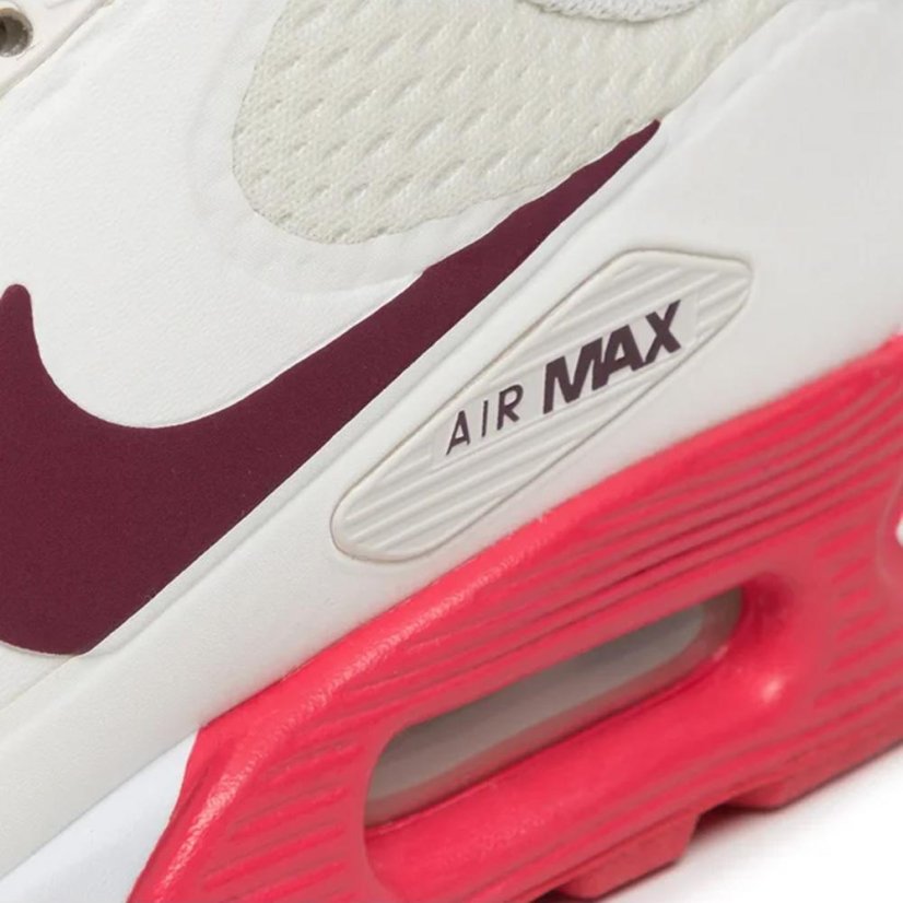 Nike Air Max 90 G Women's Shoes - Color: White/red, Size: 40
