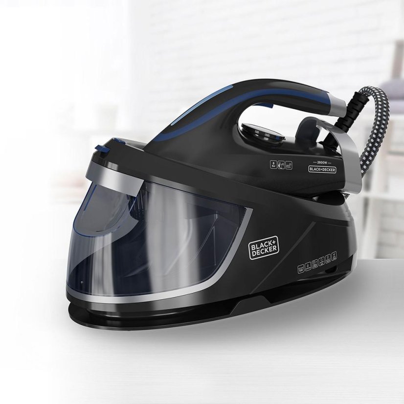 Black+Decker BXSS2800E Steam Generator, Black