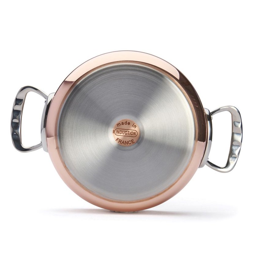 Topf mit Deckel, niedrig, de Buyer Prima Matera 6241.24, 24 cm