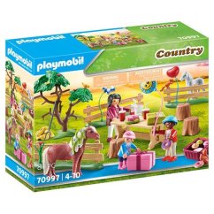 Narozeninová oslava na farmě Playmobil