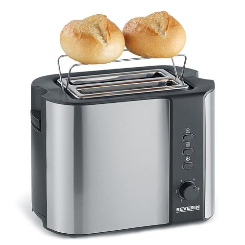 Toaster Severin AT 2589 schwarz-Edelstahl