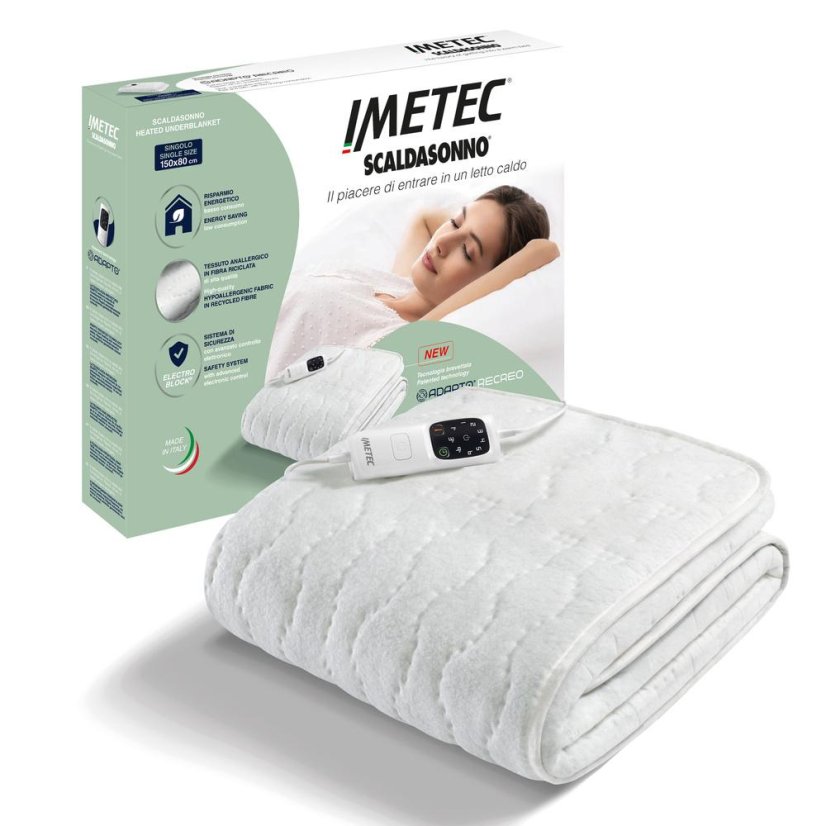Imetec Adapto Recreo Single 16964 heated mattress pad