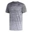 Adidas Gradient Men’s T-Shirt - Color: Gray, Size: M