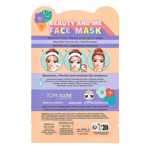 Top Model Bear Beauty & Me face mask, pink