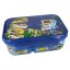 Dino World Snackbox, zwei Fächer, Danger