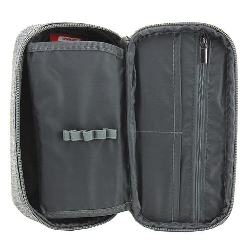 Target Compact Grey Melange 21866 school pencil case