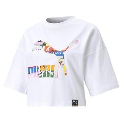 Dámské crop tričko Puma International Graphic