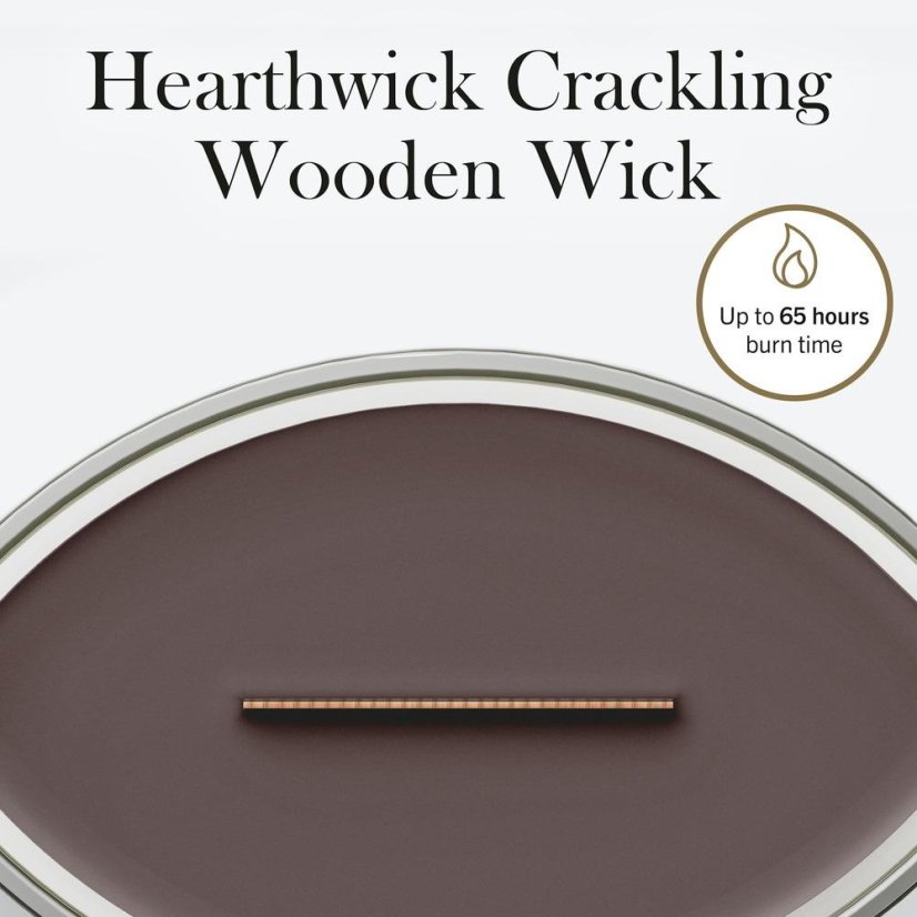 WoodWick Boat Candle, Iris Woods