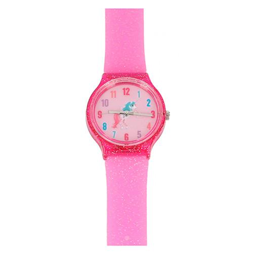 Ylvi & Minimoomis children's watch, pink strap