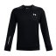 Pánská mikina Under Armour Armour Terry Crew - Barva: Černá, Velikost: L