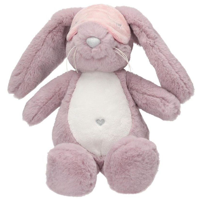 Princess Mimi plush rabbit with sleep mask