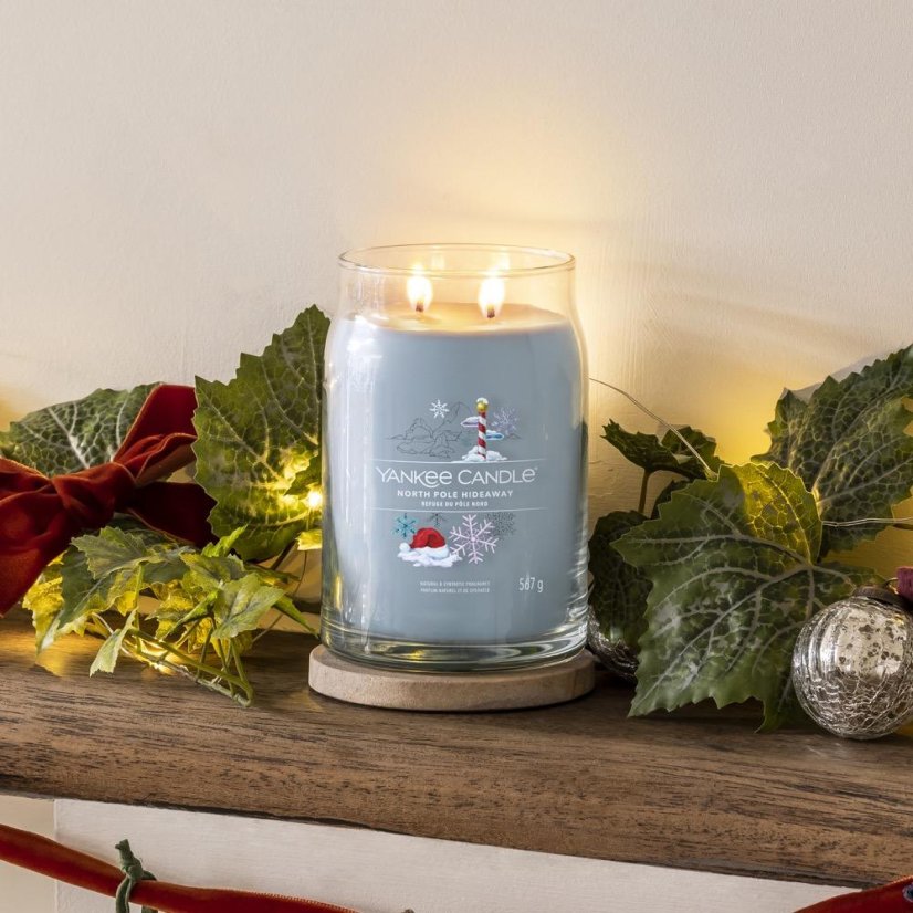 Yankee candle Signature Kerze, groß, North Pole Hideaway
