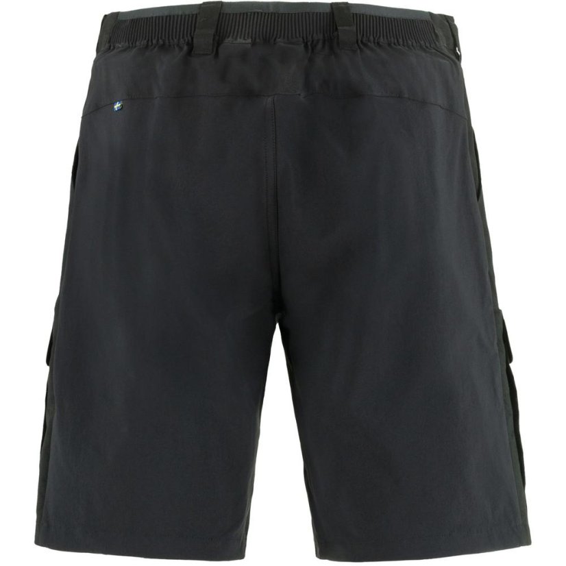 Pánské šortky Fjällräven Abisko Hybrid Trail Shorts M - Farba: Modrá, Veľkosť: 52