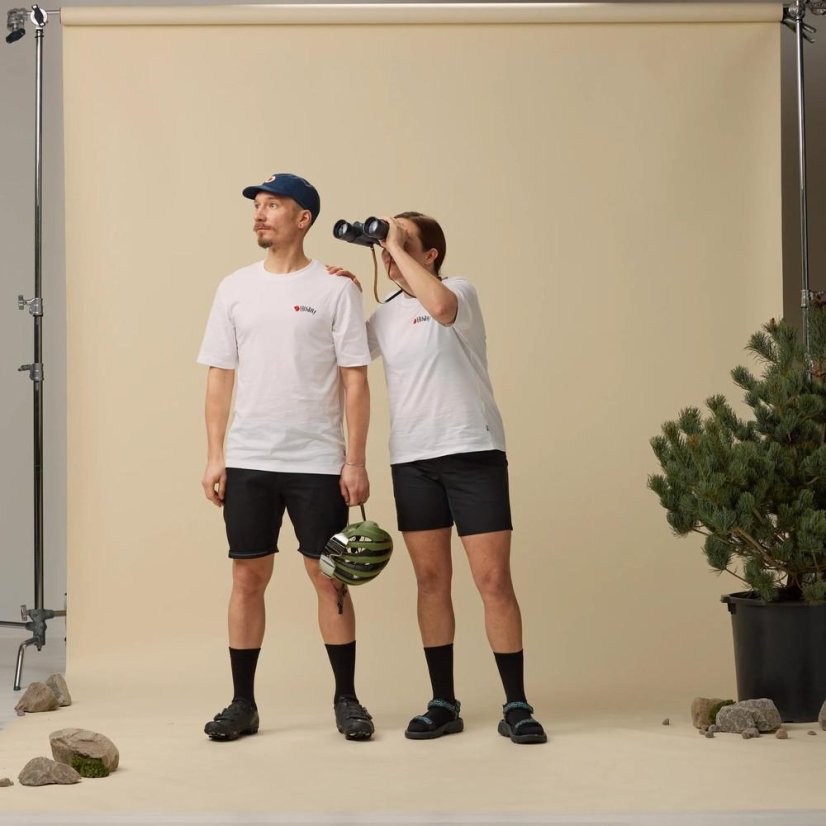 Dámské šorkty Fjällräven Hoja Hybrid Shorts W - Farba: Čierna, Veľkosť: 34