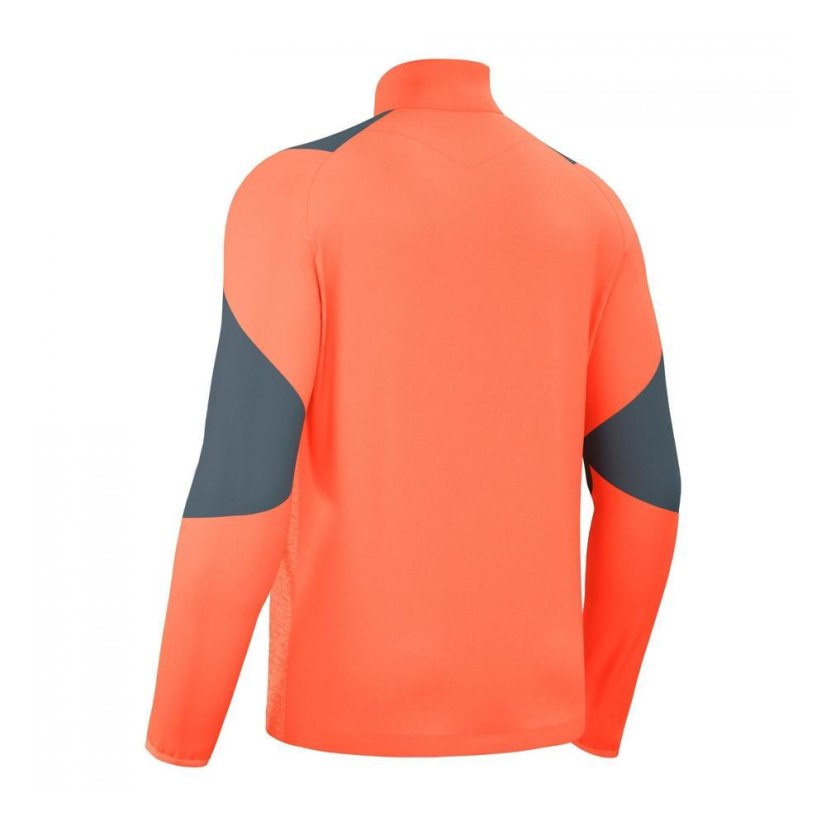 Top Macron Izel 1/4 Zip - Barva: Oranžová, Velikost: XXL