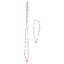 Top Model Happy Girls necklace and bracelet set