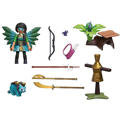 Playmobil 70912 Lovag tündér és mosómedve