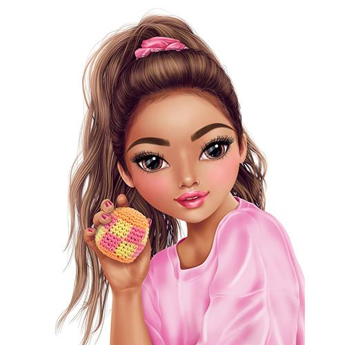 Horgolt labda Top Model Jonglis, Candy