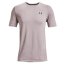 Herren-T-Shirt Under Armour Rush Seamless GeoSport - Farbe: Schwarz, Größe: L