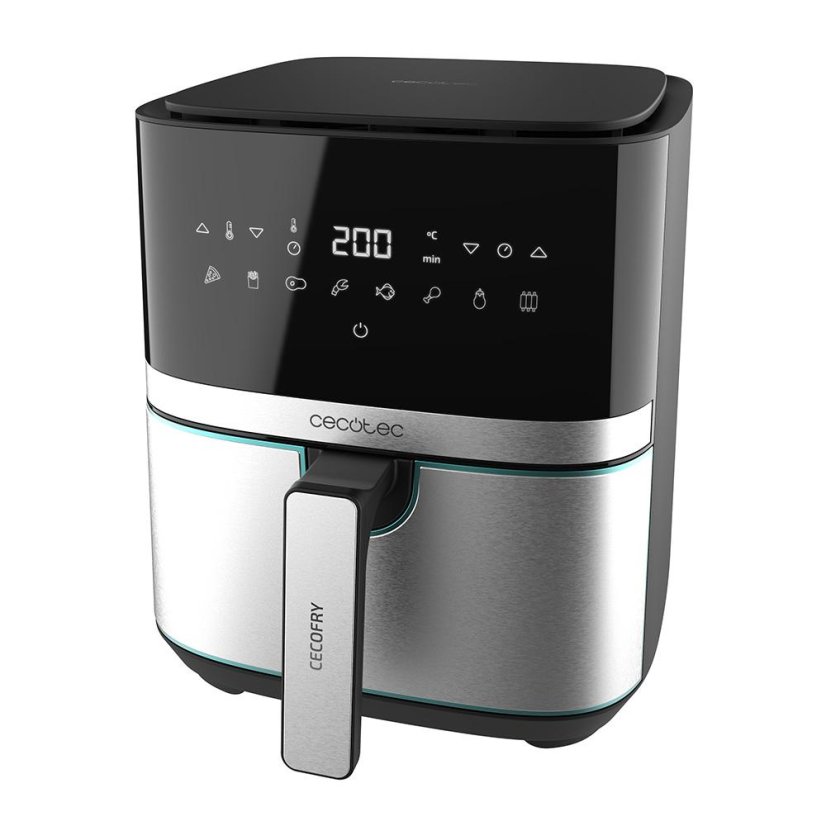 Heißluftfritteuse Cecotec CecoFry 3315 schwarz-silber