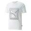 Férfi póló Puma Cat Graphic - Szín: Fekete, Méret: M
