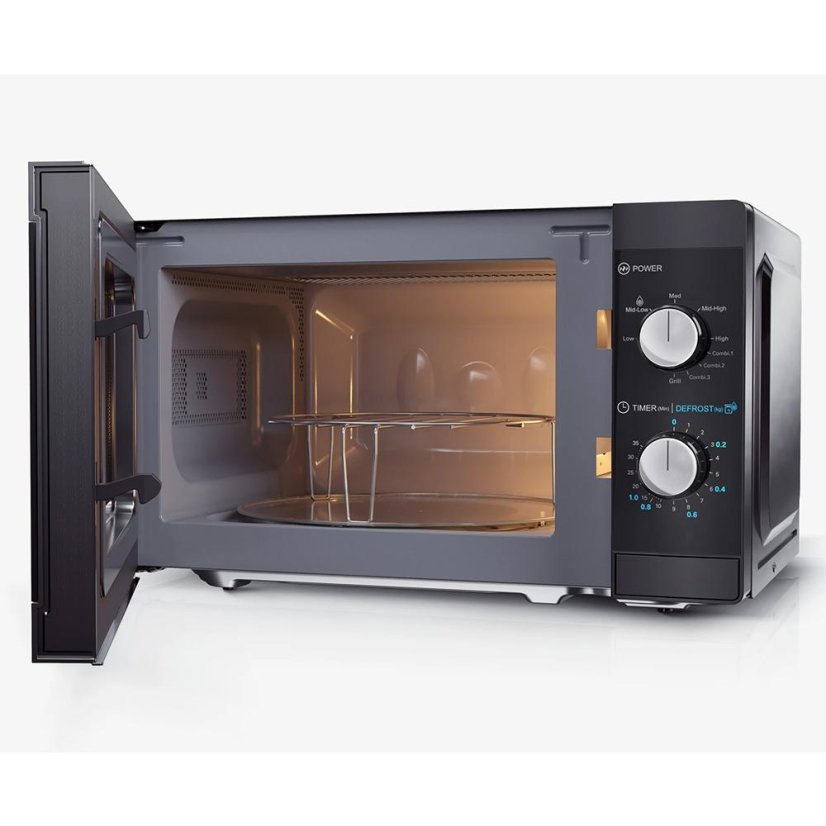 Mikrowelle SHARP YC-MG01E-B schwarz