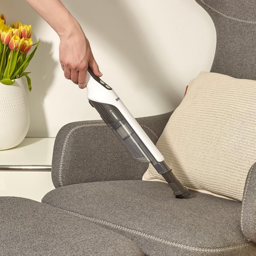 Severin HV 7140 white cordless handheld vacuum cleaner