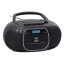 Trevi CMP 576DAB black radio cassette player