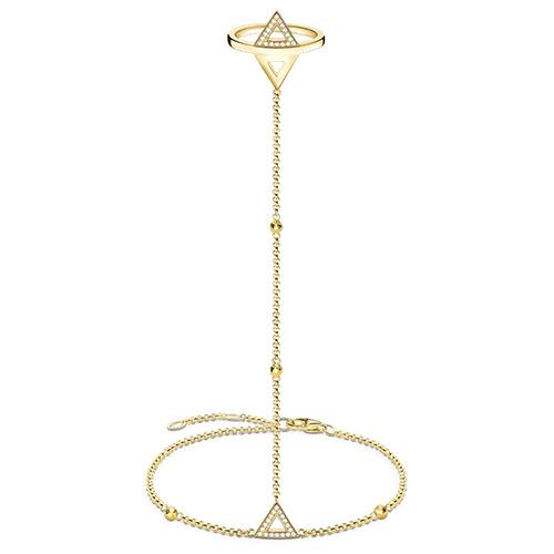 Armband mit Ring Thomas Sabo Triangle D_TR0021-924-14-54