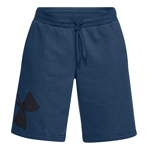 Herren-Shorts Under Armour Rival Fleece Logo Sweatshort - Farbe: Rot, Größe: XXL
