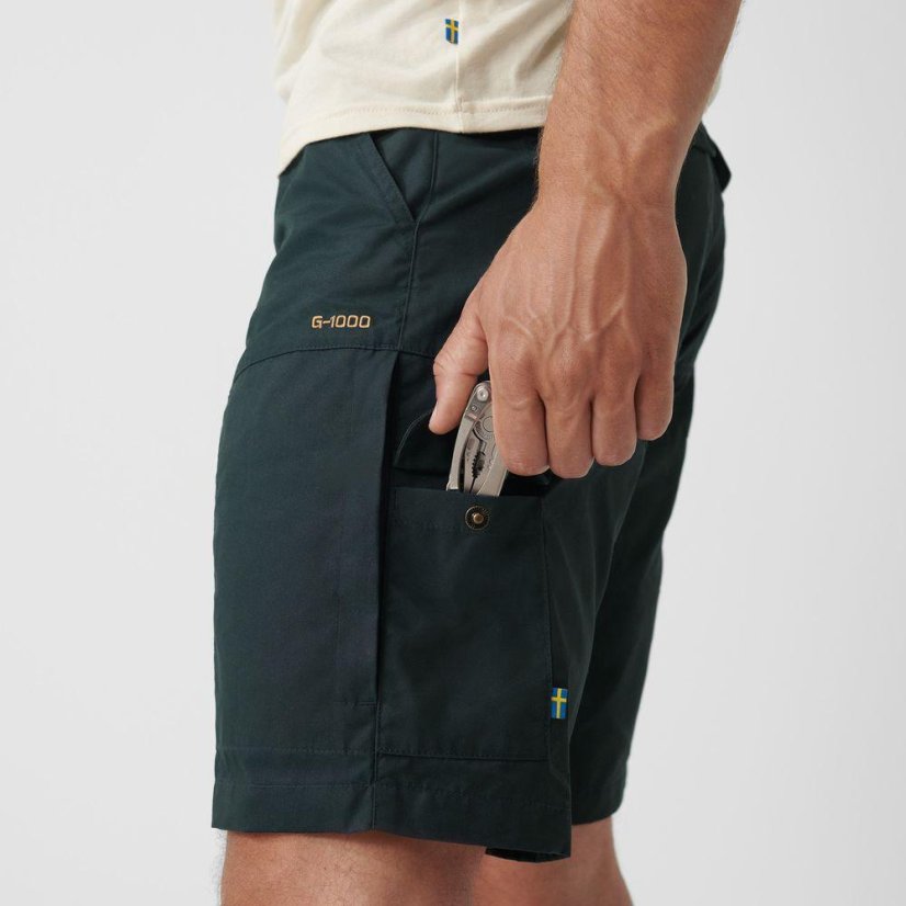 Pánské šortky Fjällräven Karl Pro Shorts M - Farba: Sivá, Veľkosť: 46