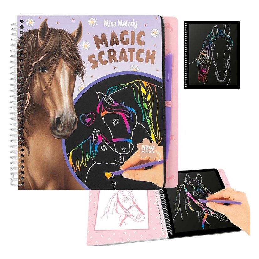 Miss Melody Magic Creative Scratch Pad