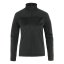 Dámská mikina Fjällräven Abisko Lite Fleece Half Zip W - Kolor: Czarny, Rozmiar: XS