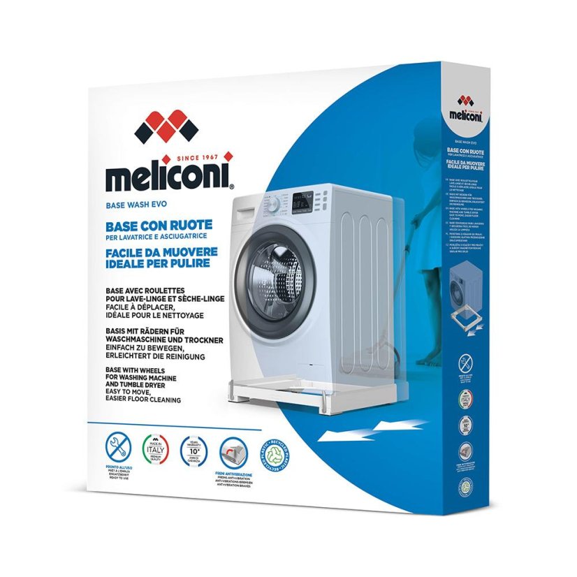 Posuvná univerzální antivibrační podložka Meliconi Base Move Evo 656146