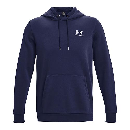 Pánska mikina Under Armour UA Essential Fleece Hoodie - Farba: Čierna, Veľkosť: L