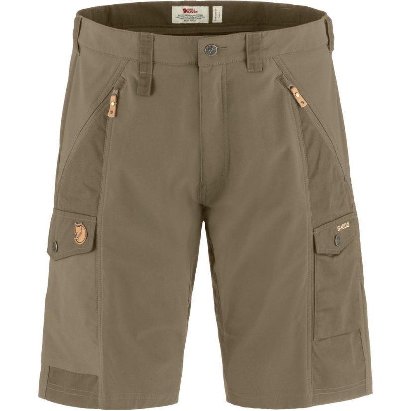 Pánské šortky Fjällräven Abisko Shorts M - Farba: Čierna, Veľkosť: 44