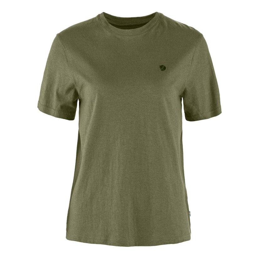 Dámské tričko Fjällräven Hemp Blend T-shirt W - Farba: Biela, Veľkosť: XL