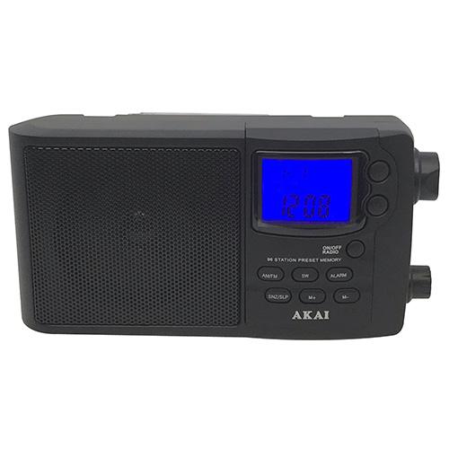 AKAI APR-2418 rádió, fekete
