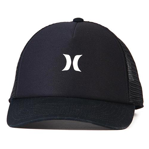 Damen-Baseballkappe Hurley Icon Trucker - Farbe: Schwarz